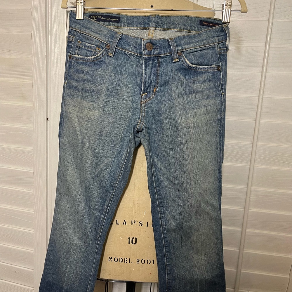 Citizens Of Humanity Light Blue Straight Leg Jeans